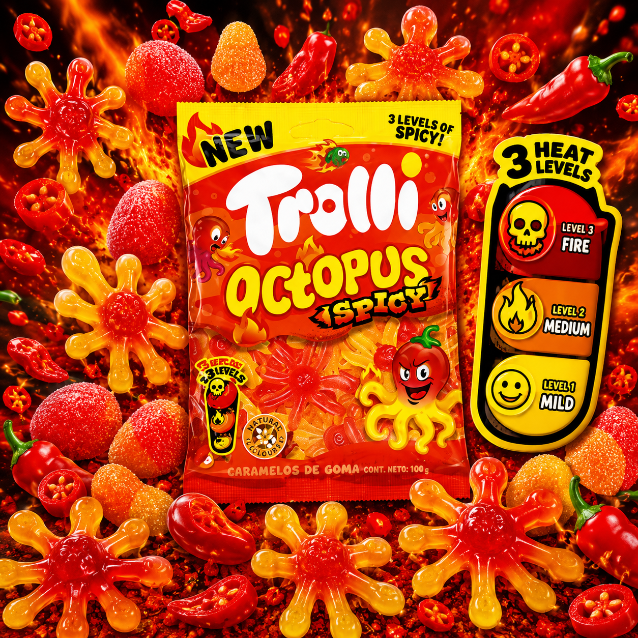 🌸 Octopus Spicy - 1 sachet 🌸