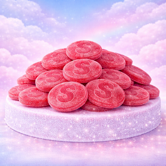 S-Marke Grenade-Framboise 🇸🇪✨ – Bonbons suédois acidulés (100g)