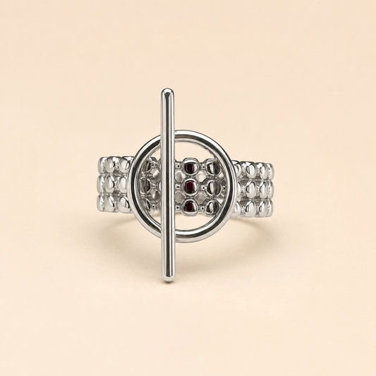 Bague Prestige – Argenté ✨