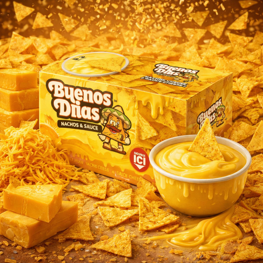 🌸🍭 Buenos Dias Nachos & Sauce Cheese 🍭🌸