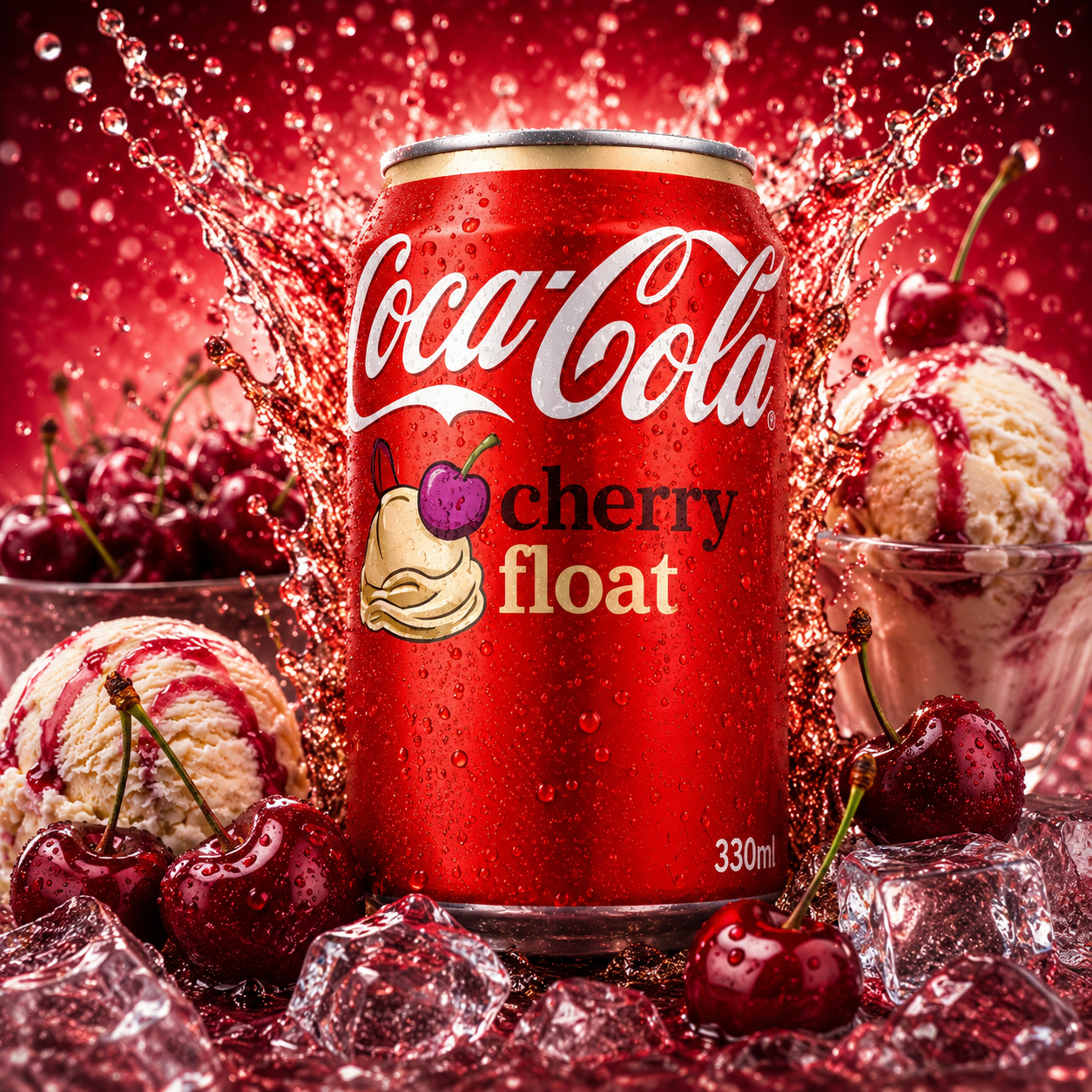 🌸 Coca Cherry Float 🌸