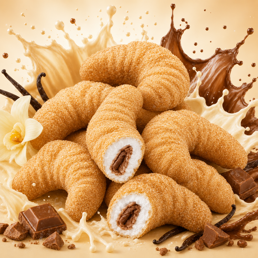 🌸 Marshmallow Croissant Fourré Chocolat - x3 🌸