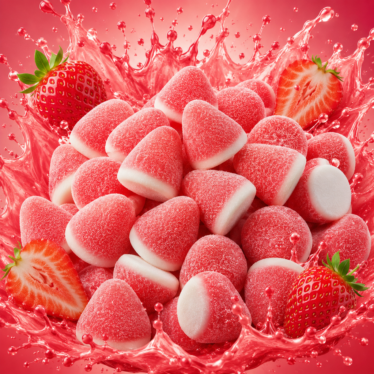🌸 Bisous Fraise - 100g 🌸