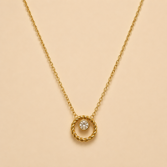 ✨ Collier Aura Doré