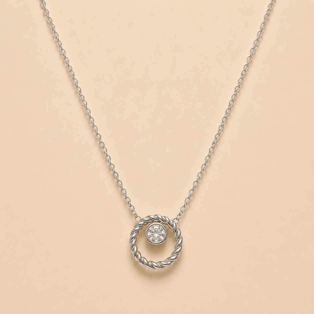 ✨ Collier Aura Argenté