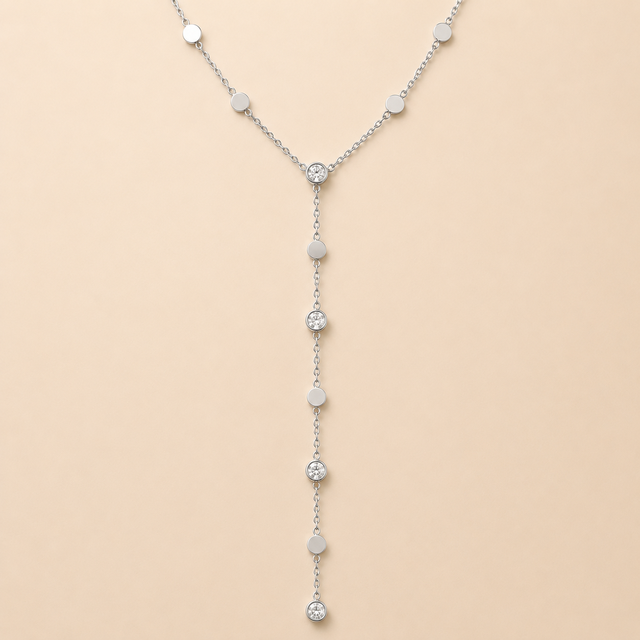 ✨ Collier Cascade Argenté