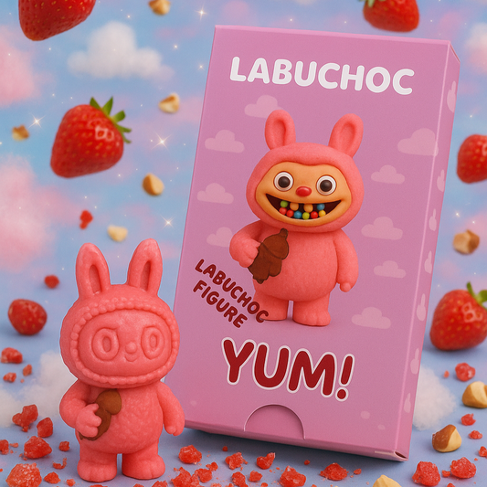 🌸🍭 Labuchoc Figure – Chocolat Fraise 🍭🌸