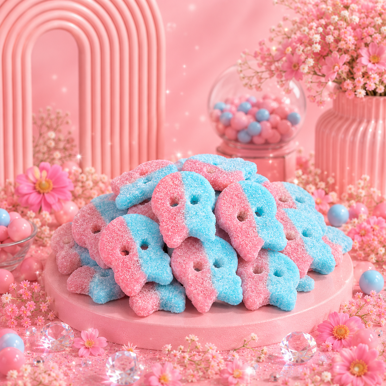 🌸 Bubs Bubble-Gum Acidulé - 100g 🌸