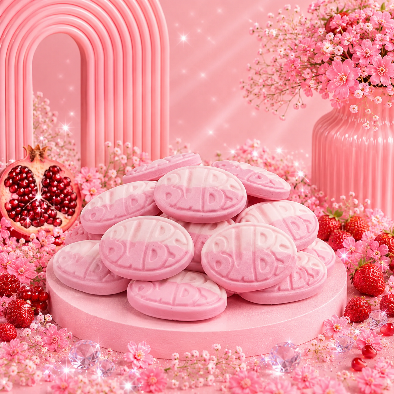 🌸 Bubs Fraise Grenade - 100g 🌸