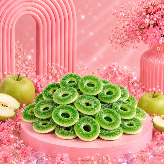 🌸 Anneaux Sucrés Pomme - 100g 🌸