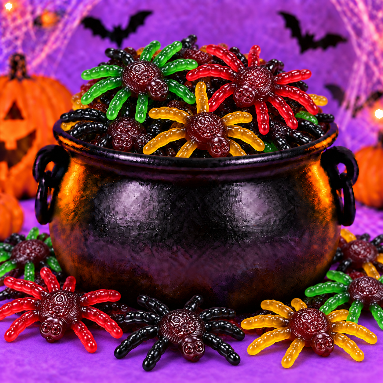 🕷️ Tarentules Trolli – 100 g 🎃