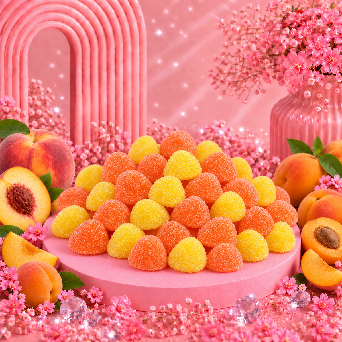 🌸 Tagada Pêche & Abricot - 100g 🌸
