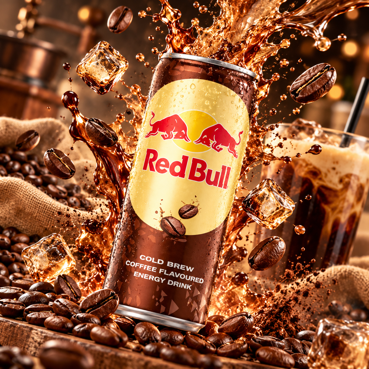 🌸 Red Bull Cold Brew Coffee – Thaïlande 🌸