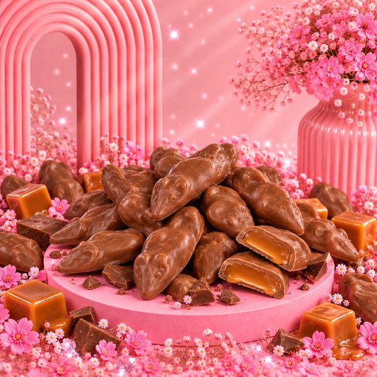 🐭 Souris Caramel & Chocolat au Lait - x5 🍫