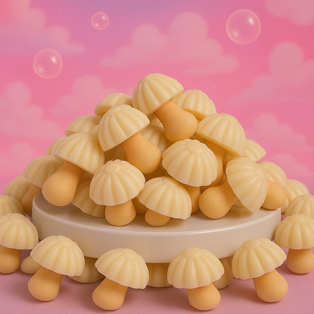 🌸🍭 Champignon Chocolat Blanc - 100g🍭🌸