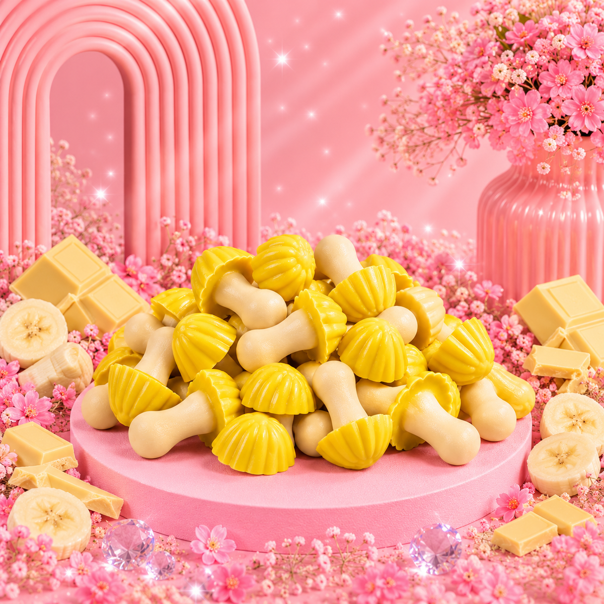 🍄 Champignons Banane – 100 g 🍌