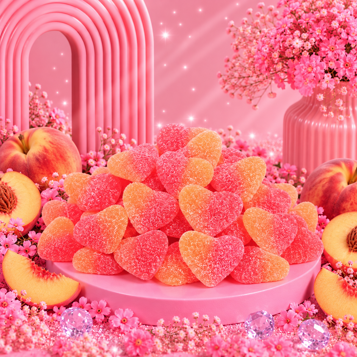 🌸 Cœur Pêche - 100g 🌸