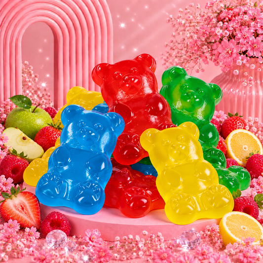 🌸 Oursons Géants XXL Lisses – À l'unité 🌸