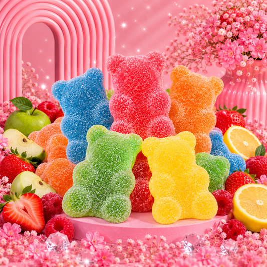 🌸 Oursons Géants XXL Sucrés – À l'unité 🌸