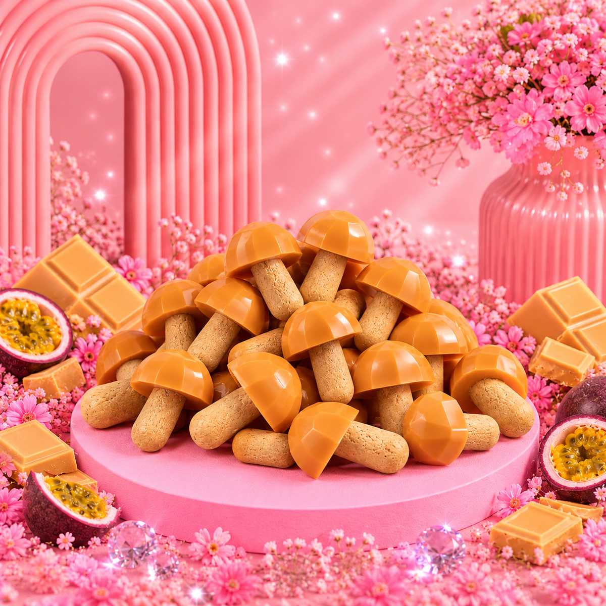 🍄 Champignons Passion – 100 g 🧡