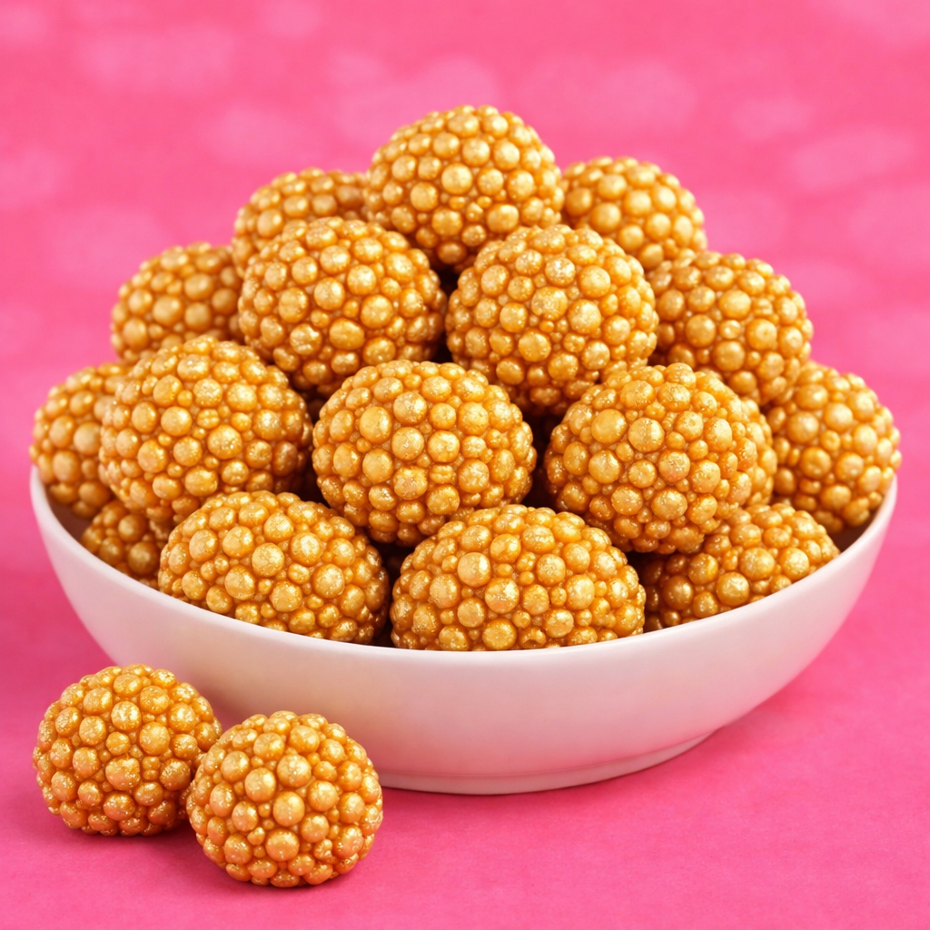 🌸🍭 Crunchy Asteroids Gold – 100g 🍭🌸