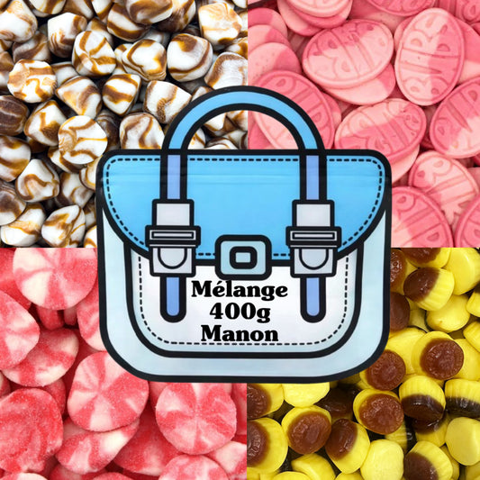 🎒🍬 Cartable de Manon – 400 g 🍬🎒