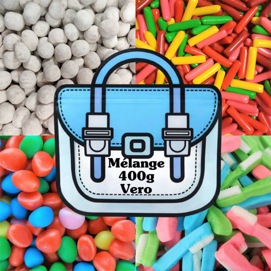 🎒🍬 Cartable de Véro – 400 g 🍬🎒