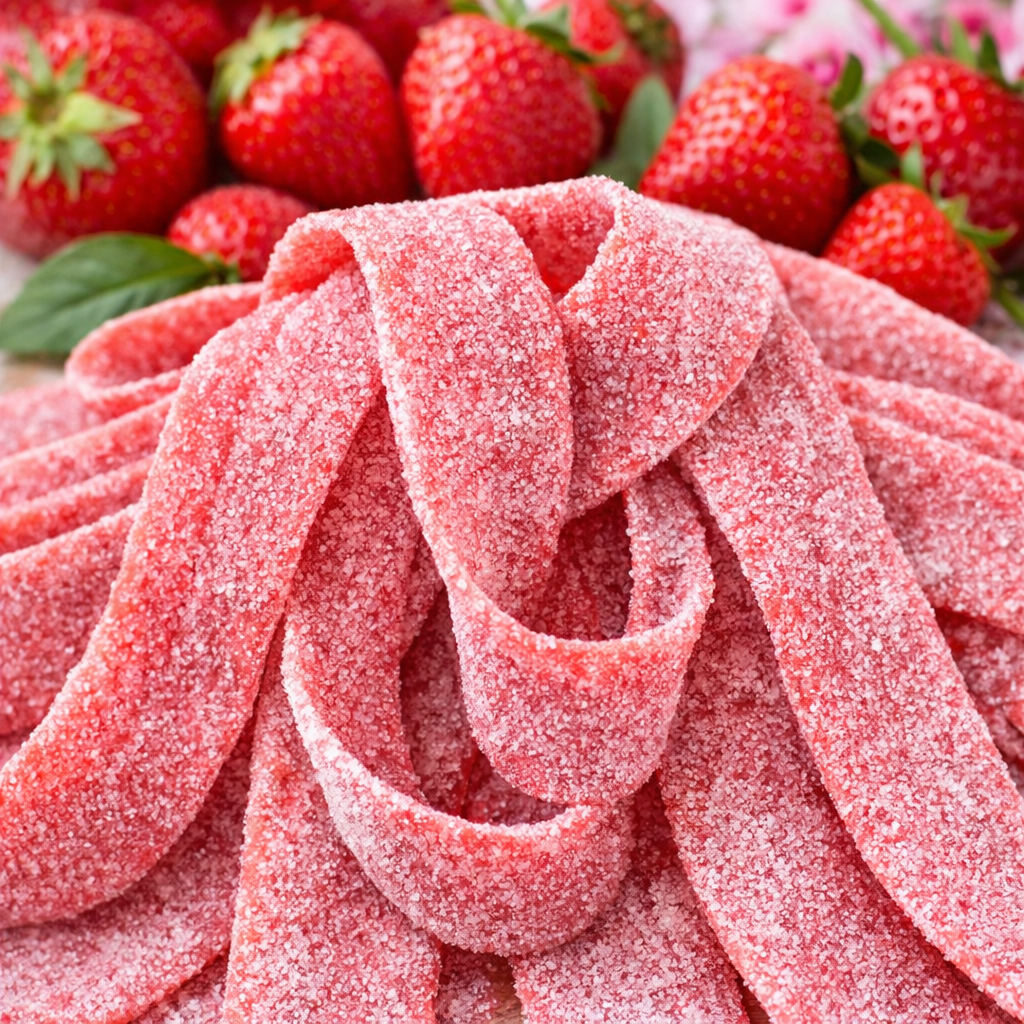 🌸🍭 Bandeau Fraise – x10 pièces 🍭🌸