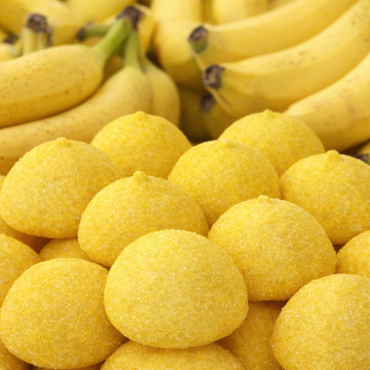 🌸🍭 Balle de golf Banane - 4 pièces 🍭🌸