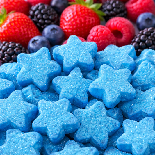 Étoile tache langue Marshmallow - 5 pièces 🍬