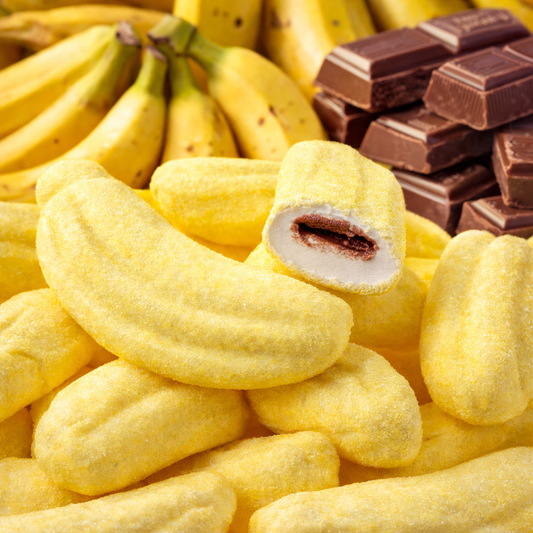 Maxi Bananes fourrées au chocolat  - 3 pièces 🍬