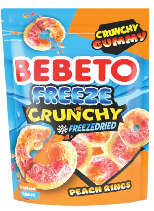 🌸🍭 Anneaux Pêche Lyophilisés 🍭🌸