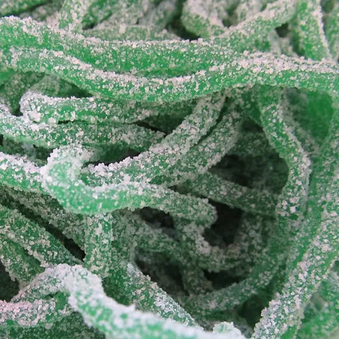 Fils acidulés POMME - 100gr 🍬