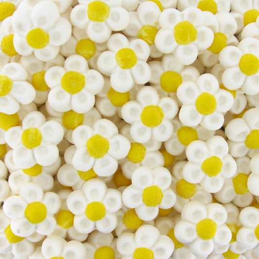 Fleurs blanches  Marshmallow - 5 pièces 🍬