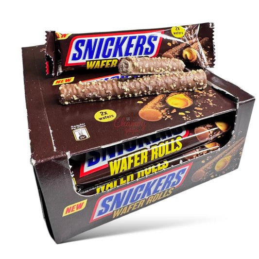 Wafer Rolls Snickers - 1 paquet 🍬