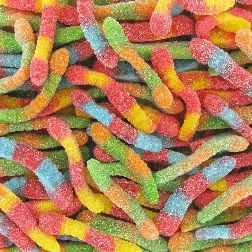 Vers sucrés acidulés - 100gr 🍬