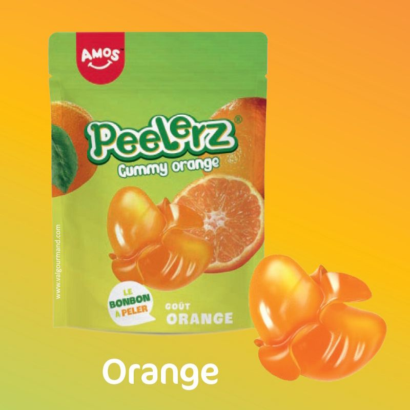 Bonbons a éplucher Orange - 1 sachet 🍬