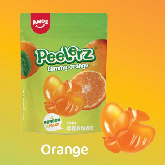 Bonbons a éplucher Orange - 1 sachet 🍬